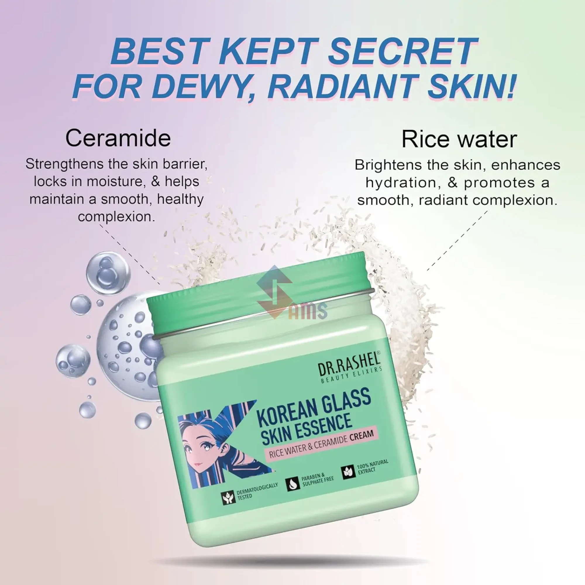 Dr Rashel Korean Glass Skin Cream 180ml 3.webp